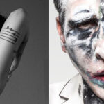 Halsey Dressed Up As Marilyn Manson For Halloween This Weekend