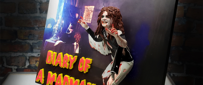 Ozzy Osbourne "Diary Of A Madman" 3D Vinyl Cover Art Statue Revealed