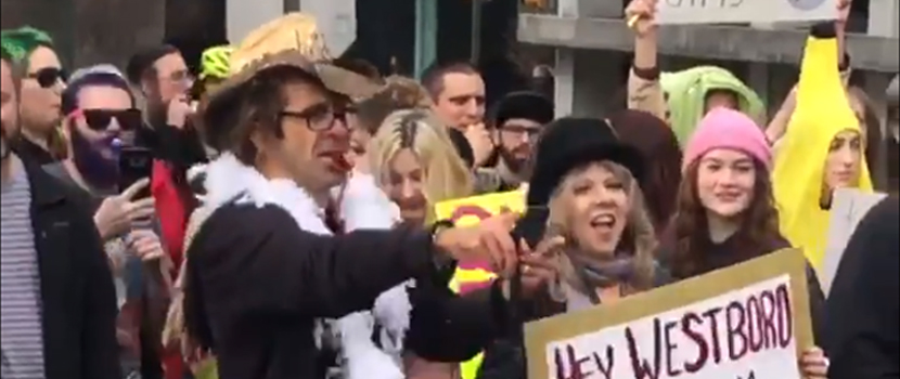 Watch Lamb Of God's Randy Blythe Lead 'Counter-Party' Protest Against The Westboro Baptist Church In Richmond, VA