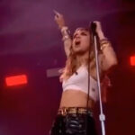 Watch Miley Cyrus Cover Nine Inch Nails' "Head Like A Hole" Live At 2019 'Glastonbury Festival'