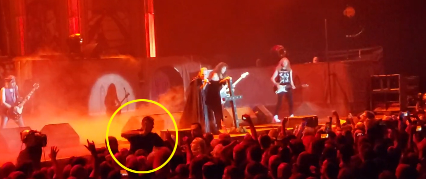 Iron Maiden's Bruce Dickinson Halts Show And Slams Venue After Security Allegedly Assault Fan (Updated)