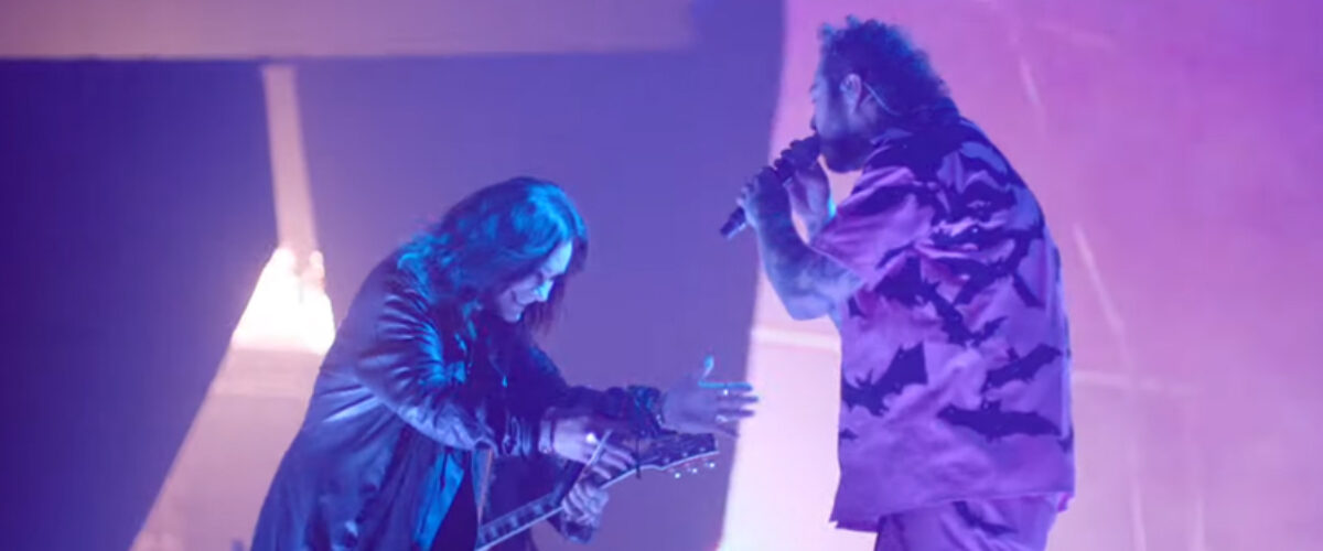 Official Live Video Of Ozzy Osbourne Joining Post Malone Onstage For "Take What You Want" Released