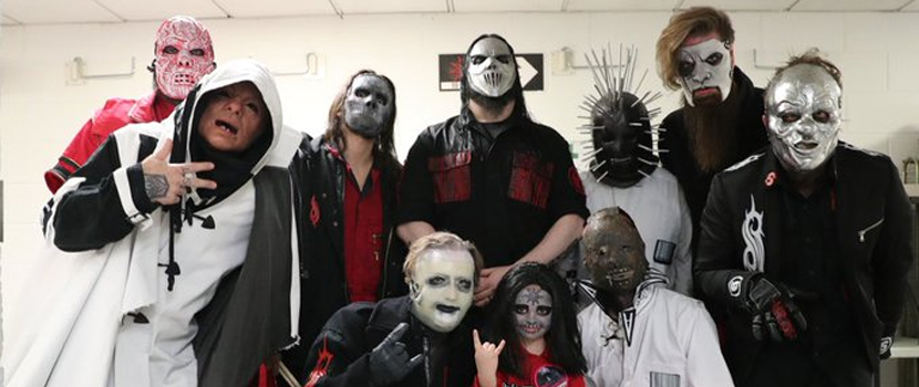 Slipknot's 5-Year-Old Drummer Fan Got To Meet And Hang Out With The Band