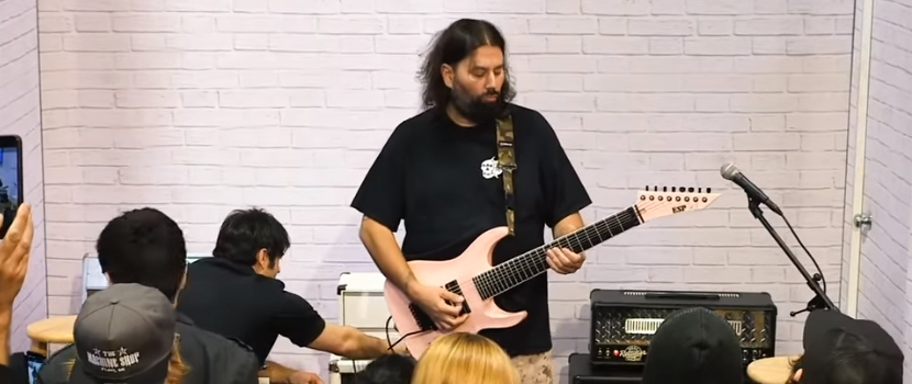 See Stephen Carpenter Playthrough Deftones Songs At NAMM