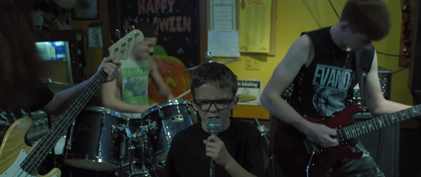 Watch A 9-Year-Old Front This Cover Of Pantera's "Walk"
