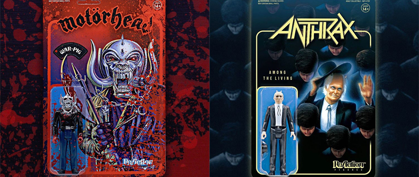 Release Dates Set For New Anthrax & Motörhead Figures