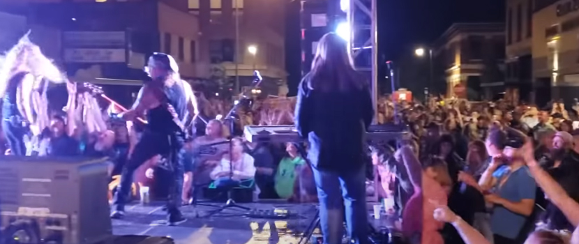 Great White Frontman Mitch Malloy Says Lack Of Masks And Social Distancing At Band's Recent Dickinson, ND Show Was "Fake News"