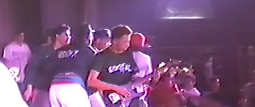 Watch Zack de la Rocha Play Guitar In His Pre-Rage Against The Machine Band Hard Stance
