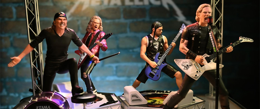 Metallica's KnuckleBonz Statues Now Available To Pre-Order