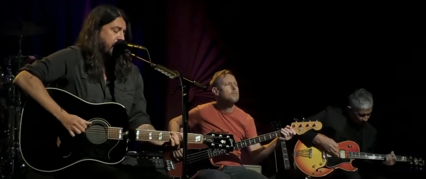Watch The Foo Fighters Perform An Acoustic Set At The Troubadour