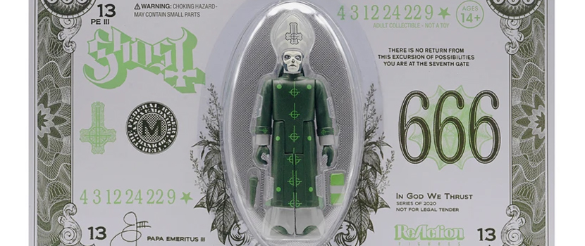 New Ghost Papa Emeritus III Action Figure & More Available