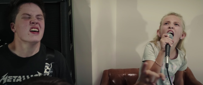 Watch An 8-Year-Old & Several Teenagers Cover Slipknot's "Before I Forget"