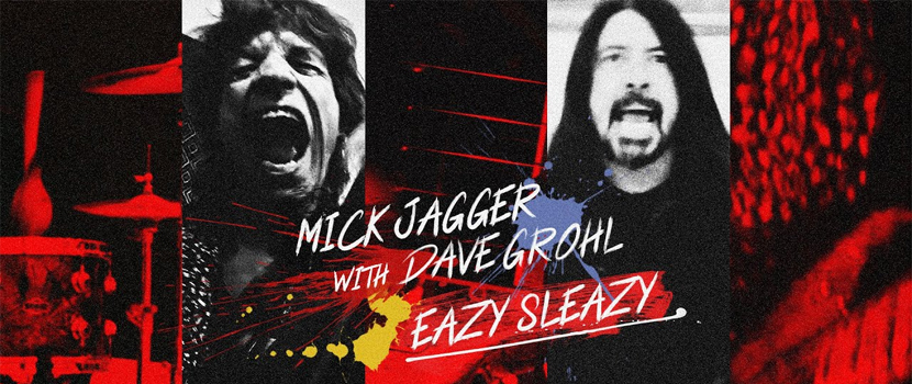 Hear The Rolling Stones' Mick Jagger & Foo Fighters' Dave Grohl Take On Conspiracy Theories With New Track "Eazy Sleazy"