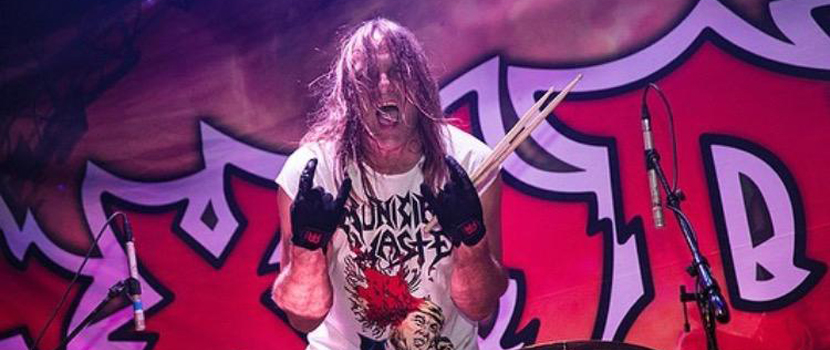 Watch Exodus' Tom Hunting Go Record Shopping For Amoeba Music's 'What's In My Bag?'