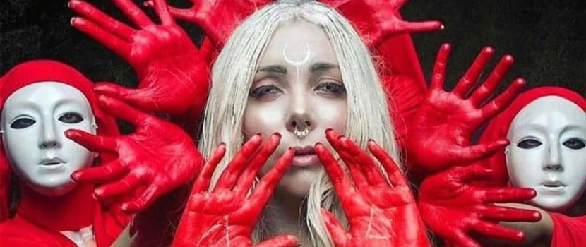Hear In This Moment's Maria Brink & Black Veil Brides' Andy Biersack Team On New Track "Meet Me In The Fire"