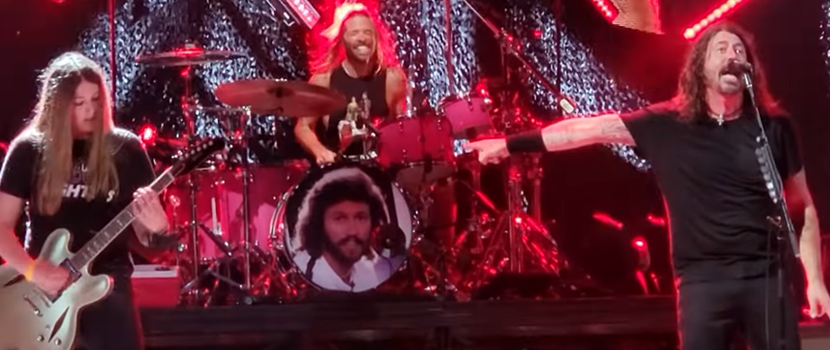 Foo Fighters Invite Young Fan To Join Them Onstage For "Monkey Wrench" At Bonner Springs, KS Show