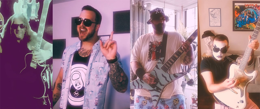 Watch Testament, Protest The Hero, The Acacia Strain, Etc. Members Cover Toto's "Hold The Line"