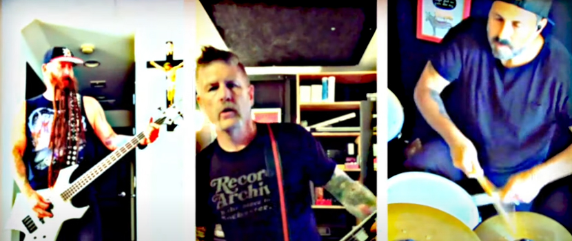 Watch Mastodon, Five Finger Death Punch, Papa Roach, Sick Of It All, Etc. Members Cover Helmet & House Of Pain's "Just Another Victim"