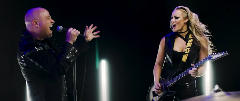Nita Strauss Debuts "Dead Inside" Music Video Featuring Disturbed's David Draiman