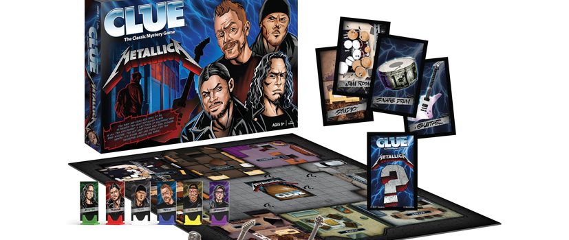 Metallica Release Official 'Clue' Board Game