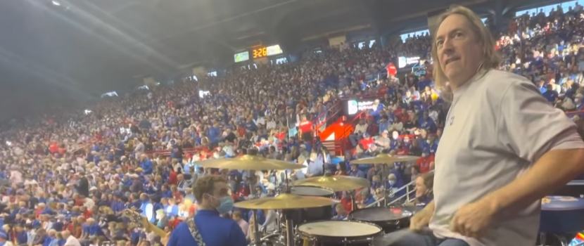 Watch Tool's Danny Carey Cover Jimi Hendrix At Recent Kansas & Missouri NCAA Game
