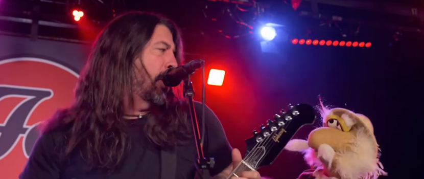 Music Video Released For Foo Fighters' "Fraggle Rock Rock"