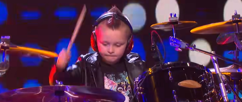 Watch 7-Year-Old Drumming Prodigy Play Slipknot's "Sulfur" On 'The Ellen DeGeneres Show'