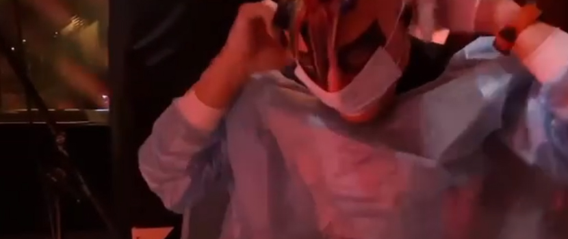 Watch Tool's Maynard James Keenan Attempt To Play 'Operation' Behind Danny Carey's Drum Kit