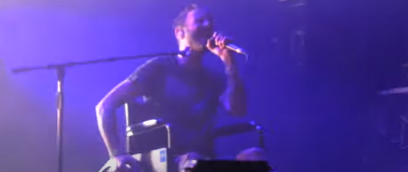 The Ocean Vocalist Loïc Rossetti Performs In Wheelchair After Reportedly Breaking Both Legs