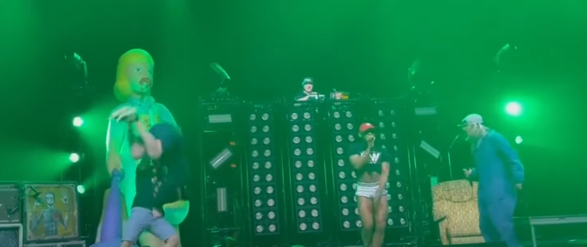 Several All Elite Wrestlers Joined Limp Bizkit Onstage Last Night