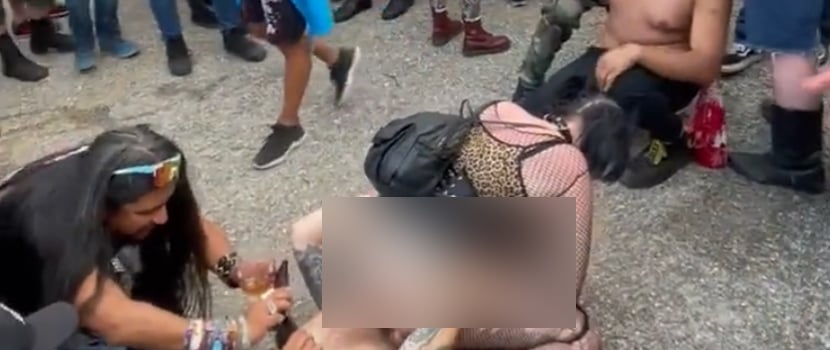Couple Engage In Oral Sex In The Middle Of The Crowd During Autopsy's 2022 'Maryland Deathfest' Set