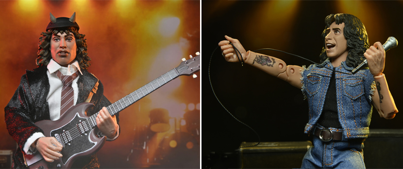 New Action Figures Of AC/DC's Angus Young & Bon Scott Unveiled