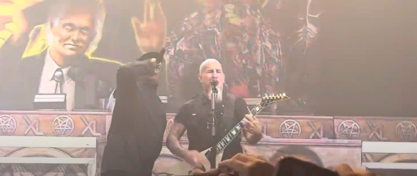 Watch Public Enemy's Chuck D Join Anthrax Onstage For "Bring The Noise" In Los Angeles, CA