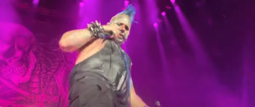 Watch Mudvayne's Chad Gray Fall While Performing "Not Falling" In Tampa, FL (Updated)