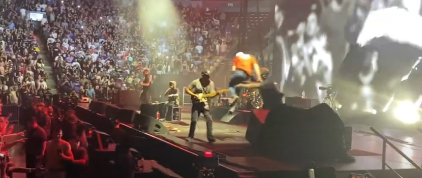 Tom Morello Was Accidentally Tackled Onstage By Security During Rage Against The Machine's Recent Toronto, ON Show