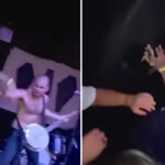 Watch Show Me The Body's Vocalist Shove A Selfie Taking Fan Offstage Into A Stack Of Speakers