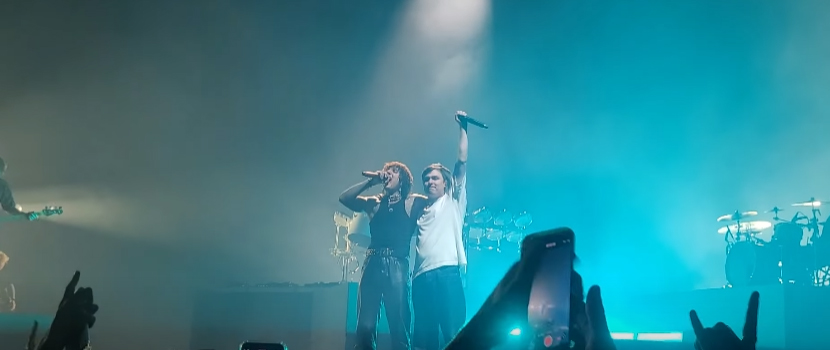 Watch Bring Me The Horizon Perform "Diamonds Aren't Forever" Live With Knocked Loose's Bryan Garris