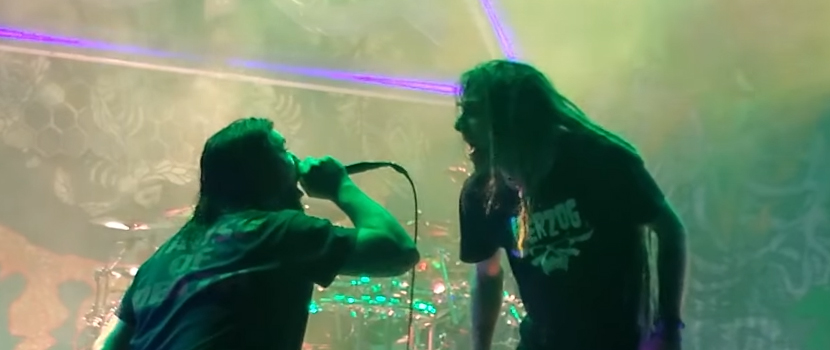Watch Lamb Of God Perform "Laid To Rest" With Fit For An Autopsy's Joe Badolato