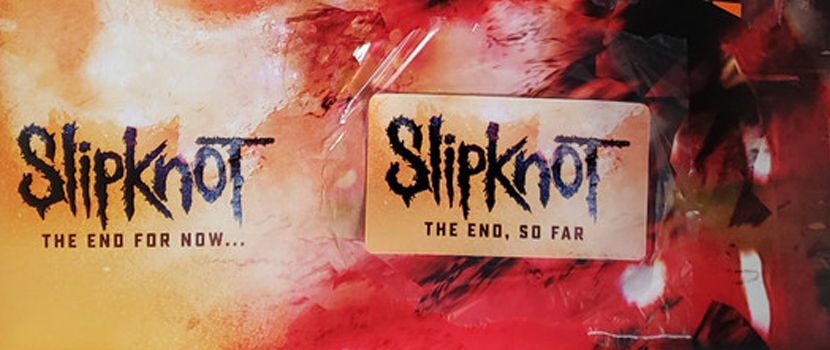 Slipknot's New Album "The End, So Far" Was Printed With The Wrong Title On Select Vinyl & Cassette Variants
