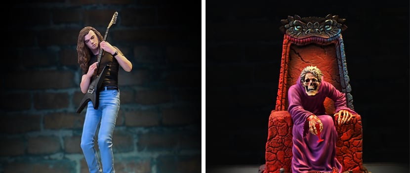 New Statues Of Death's Chuck Schuldiner & "Scream Bloody Gore" Cover Art Available