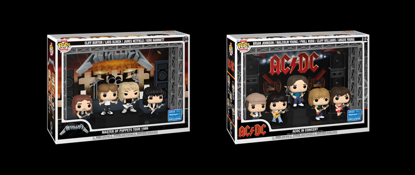 New Metallica & AC/DC Funko Pop! Vinyl Figure Sets Unveiled