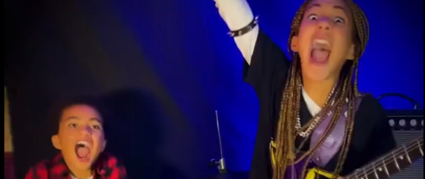 Nandi Bushell Enlists Her Younger Brother For A Cover Of Rage Against The Machine's "Killing In The Name"