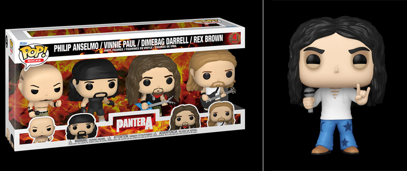 New Pantera & Ronnie James Dio Funko Pop! Figures Unveiled