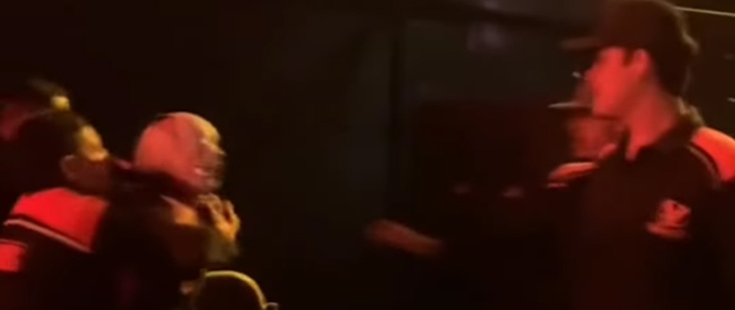 Watch Slipknot's Tortilla Man Mistakenly Get Restrained By Security During Band's Recent Live Show