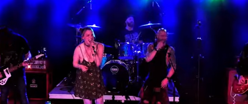 Watch Halestorm's Lzzy Hale & Chris Daughtry Join An Alice In Chains Cover Band For "Man In The Box" & "Rain When I Die"