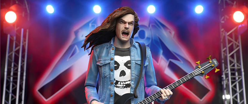 Elaborate New Action Figure Of Metallica's Late Bassist Cliff Burton Announced
