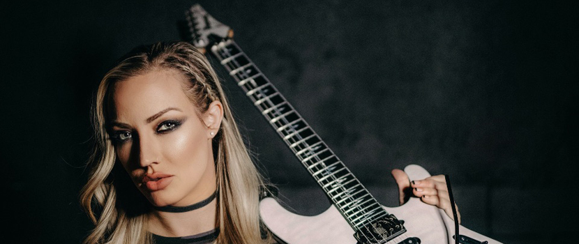 Nita Strauss Releases "The Golden Trail" Video Featuring Anders Fridén Of In Flames