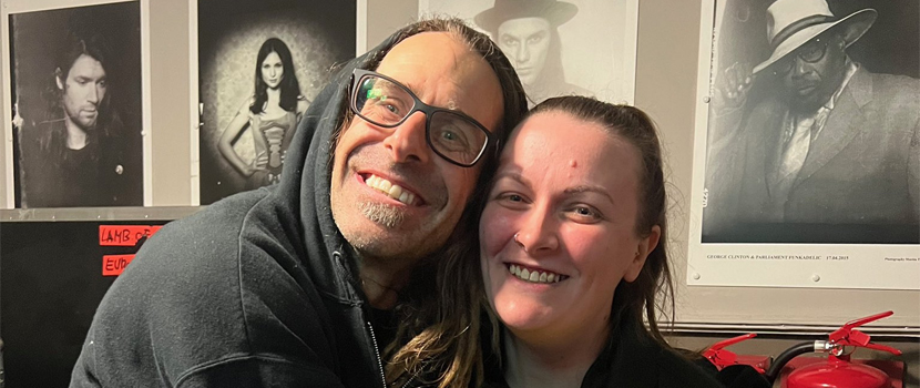 Lamb Of God's Randy Blythe Reunited With Security Guard Who Previously Stopped Him From Getting To The Stage