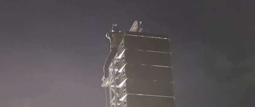 Watch Slipknot Pause Recent Australian Show After Fan Climbs Tower
