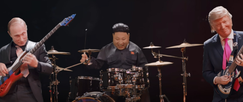 The Nuclear Power Trio Return With "Ukraine In The Membrane" Music Video
